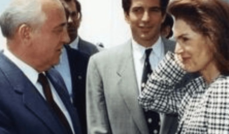 JFK Jr. And Gorbachev Photo Resurfaces