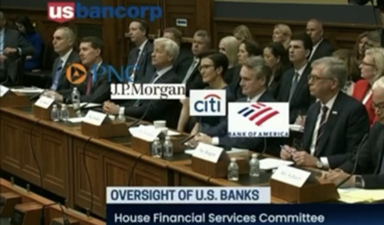 (VIDEO) WILD Moment in House Financial Services Committee as Members Brag About Revolving Door Between Congress and Big Banks