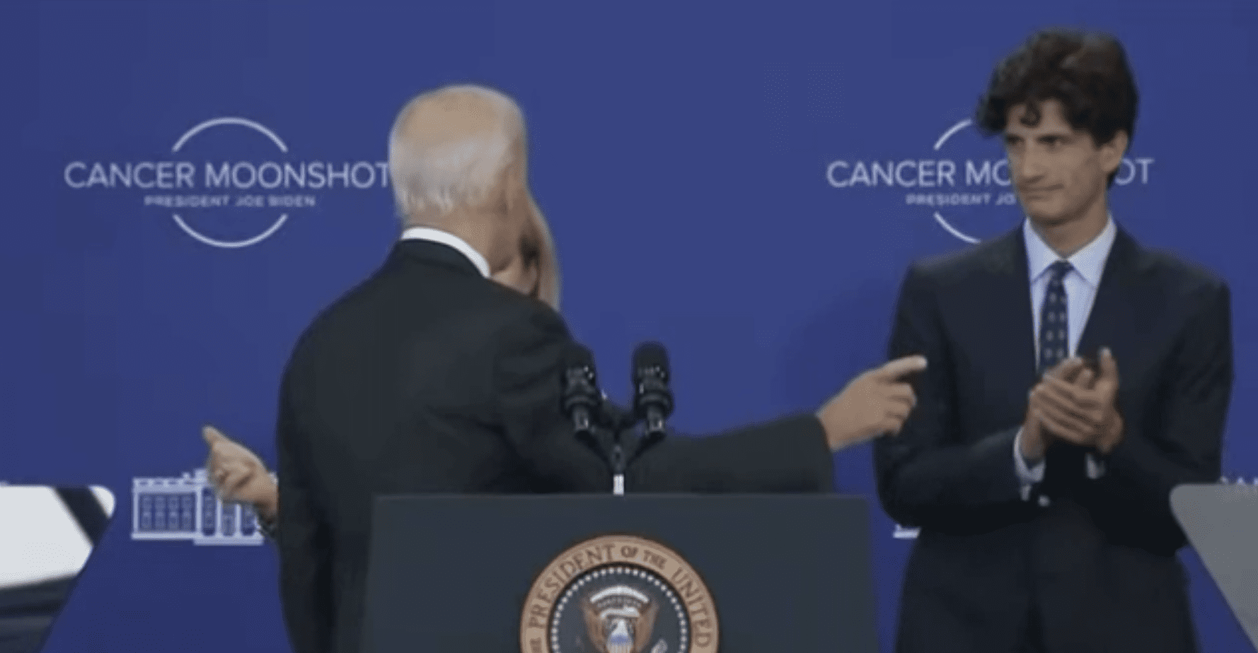 DERP! Joe Biden Can't Figure Out How To Get Offstage...