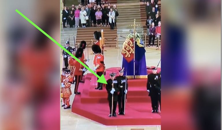 WATCH: Royal Guard COLLAPSES At Queen’s Casket (Prophetic)