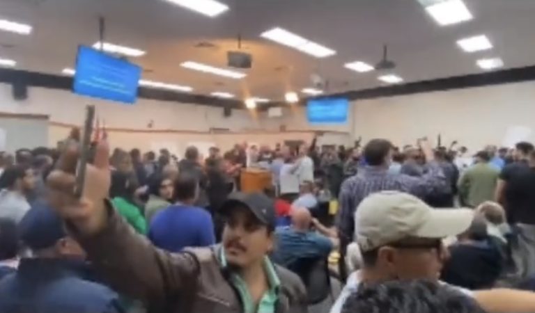 HUNDREDS of Muslim Parents in Dearborn, Michigan SHUT DOWN School Board Meeting Over Pornographic Books