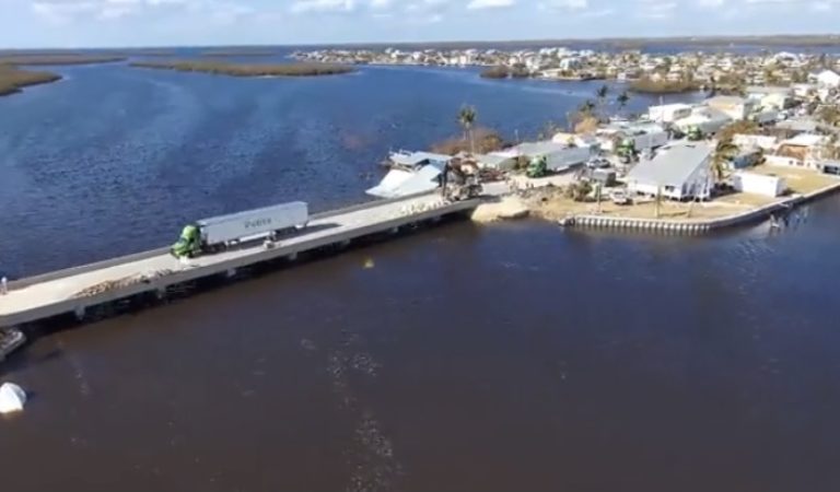 Leadership in Action: Florida Hurricane-Destroyed Bridge Rebuilt in 3 Days (WATCH)