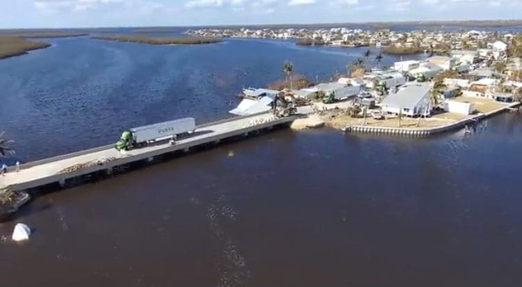 Leadership in Action: Florida Hurricane-Destroyed Bridge Rebuilt in 3 Days (WATCH)