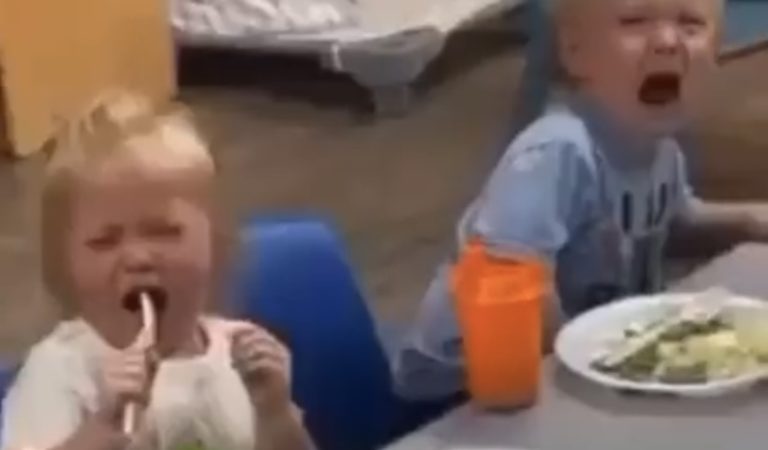 SHOCKING FOOTAGE: Daycare Workers Terrorize Young Children With Scary Halloween Mask