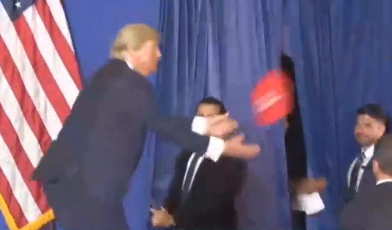 WATCH: President Trump Shows off Quick Reflexes and Sharp Wit at Rally