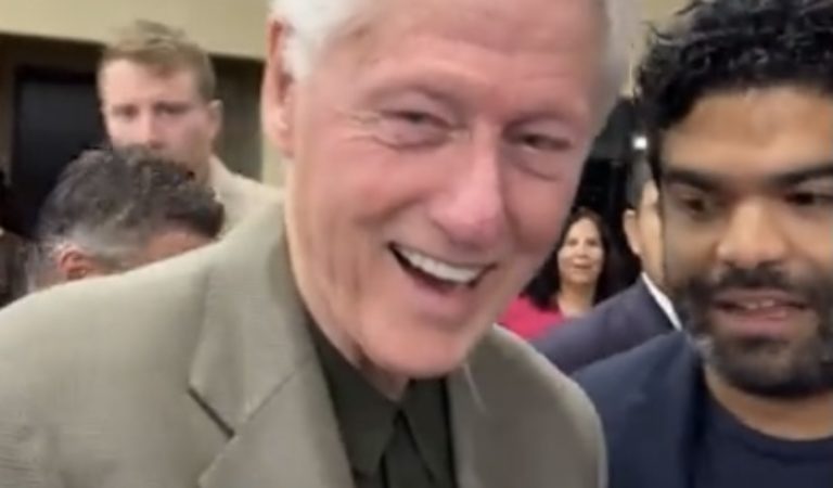 Journalist Confronts Bill Clinton About Jeffrey Epstein Connection, “The Evidence Is Clear”