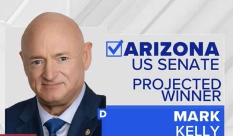 BREAKING: Mainstream Outlets Call Arizona Senate Race for Democrat Mark Kelly