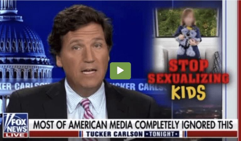Tucker Just Exposed The Pedo-Elite Live On The Air…