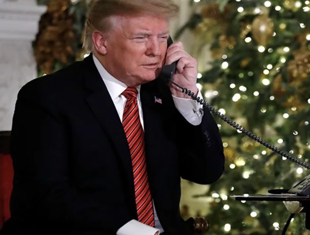 WATCH Trump's Hilarious Santa Call