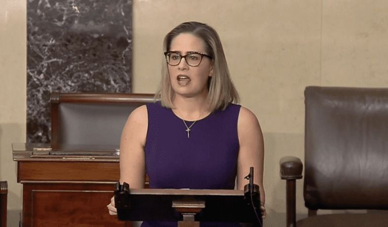 WATCH: Sinema Finally Does It! Becomes Latest Democrat To Jump Ship