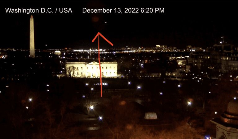 Demonic Portal Opened Up Over The White House?  LOOK Here Before You Judge!