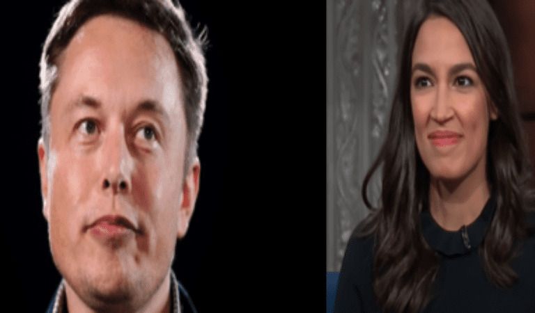 AOC Throws Shot At Musk, Musk Hits Back