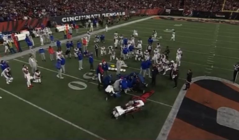 BREAKING: Buffalo Bills Player Collapses During Monday Night Football
