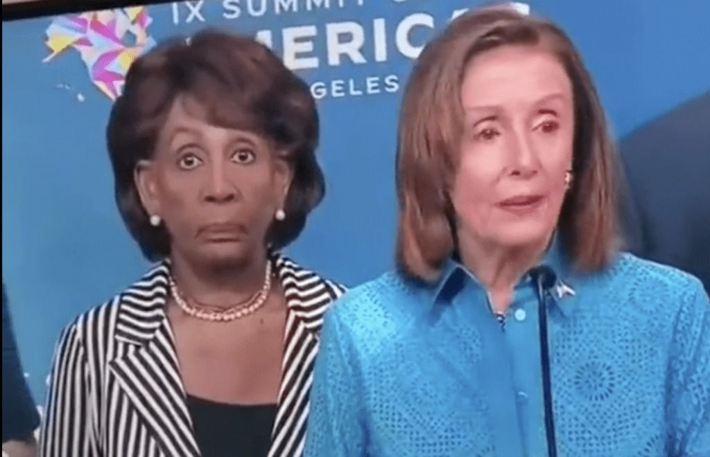 Maxine Waters Just FROZE On Live TV?