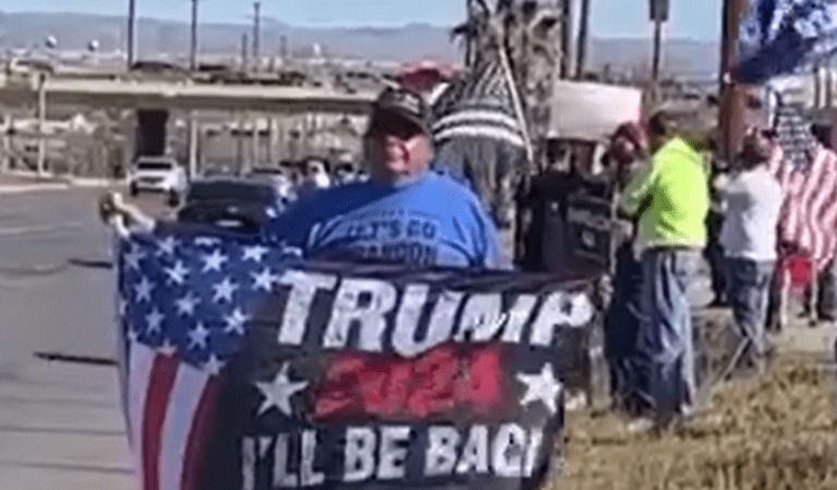 Biden Gets Met With Trump Supporters While Visiting Texas
