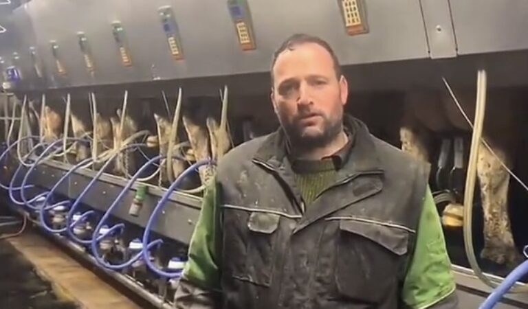 CANADA: Viral Video Claims Dairy Farmer Forced to Dump Excess Milk By Government to Keep Prices High (WATCH)