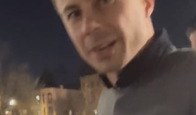 (VIDEO) Pete Buttigieg Requests Photo of Reporter Confronting Him About East Palestine Response