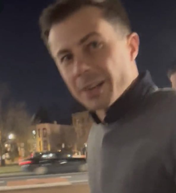 (VIDEO) Pete Buttigieg Requests Photo of Reporter Confronting Him About East Palestine Response