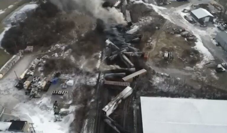 (WATCH) Bizarre Squeaky Voice Among Other Health Impacts In East Palestine Following Train Derailment
