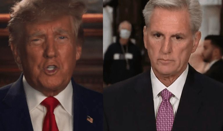 Trump Responds After McCarthy Says Cop Who Killed Ashli Babbitt Was “Doing His Job”