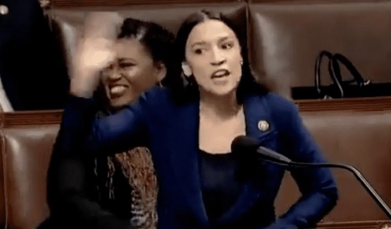 AOC Melts Down On House Floor Over Ilhan Omar