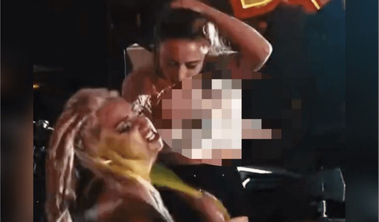 Why Is A Young Girl VOMITING On “Lady” GaGa During Her Show?