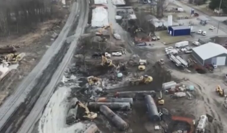 East Palestine Derailment Cleanup Crew Becoming Sick From Toxic Environment