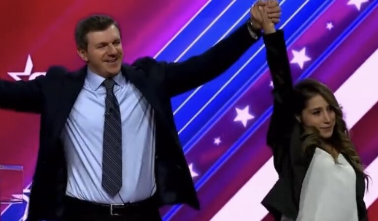 (WATCH) James O’Keefe Introduces Pfizer Whistleblower at CPAC In First Appearance Since Project Veritas Saga