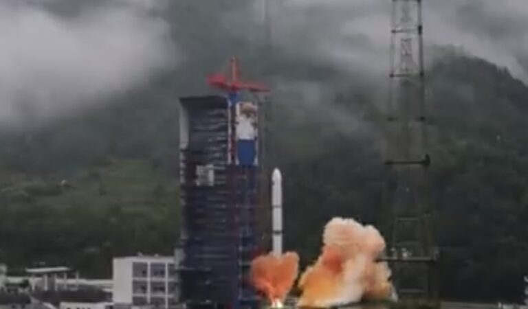 Chinese Rocket Reportedly Disintegrates Over the United States