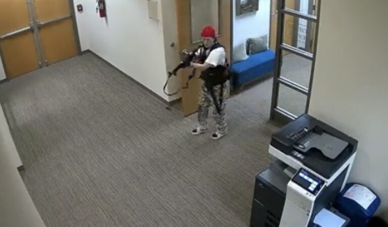 JUST IN: Police Release Surveillance Footage of Nashville School Shooter