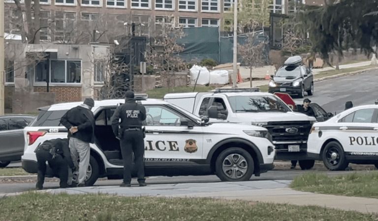 Arrest At The Vice President’s House!